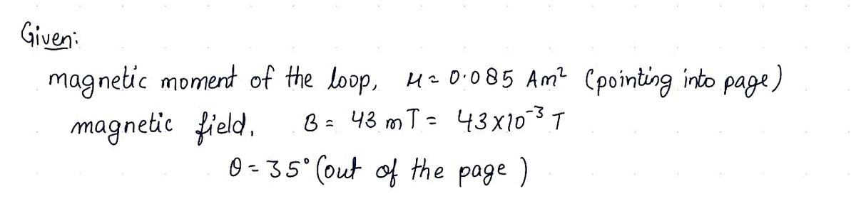 Physics homework question answer, step 1, image 1